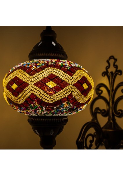 Mozaik Aplik Otantik Gece Lamba El Yapımı Mozaik Yatak Odası Lambası fiyatları