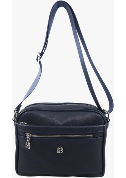 67-7163 Kadın Lacivert Çarpraz Askılı Çanta fiyatları