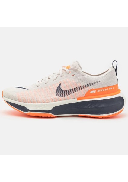Zoomx Invincible Run Flyknit 3 Road Running Erkek Koşu Antrenman Ayakkabısı Krem-Turuncu