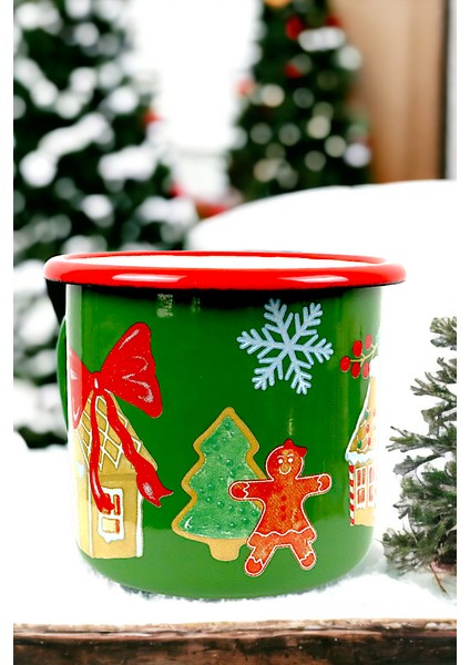 Emaye Kupa Bardak Camp Kamp Mug Fincan Kahve 380 ml