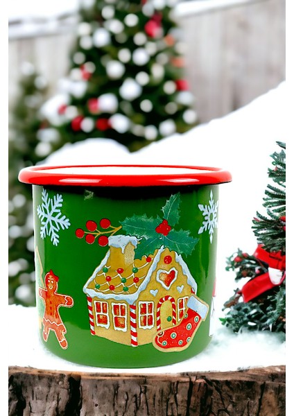 Emaye Kupa Bardak Camp Kamp Mug Fincan Kahve 380 ml