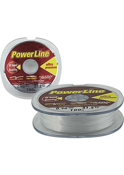 Power Line Ultra Soft 100 M. Makara Misina 0,10 mm