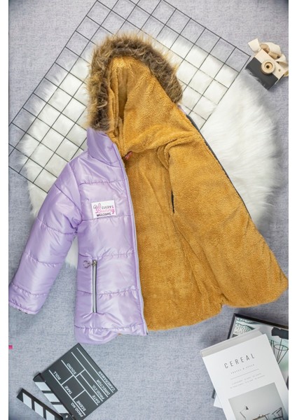 Su Geçirmez Çocuk Kışlık Mont | Sıcak ve Şık | Peluş Astarlı Okul Için Ideal Kız Çocuk Mont modelleri