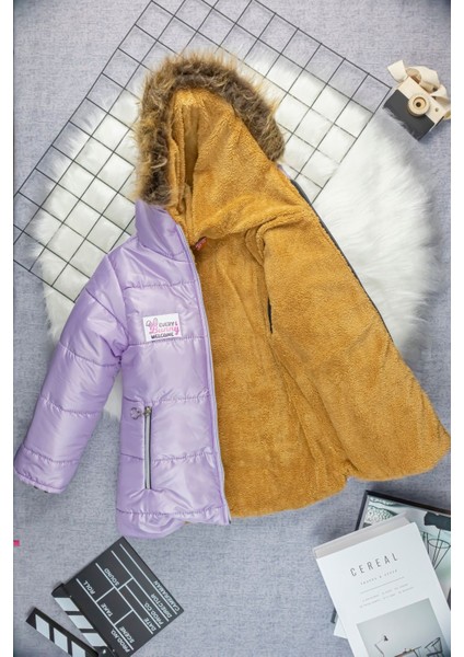 Su Geçirmez Çocuk Kışlık Mont | Sıcak ve Şık | Peluş Astarlı Okul Için Ideal Kız Çocuk Mont fırsatları