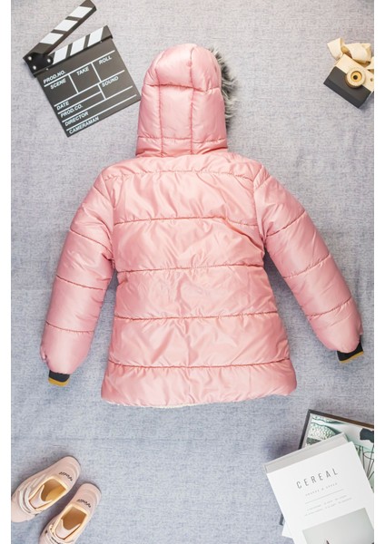 Su Geçirmez Çocuk Kışlık Mont | Sıcak ve Şık | Peluş Astarlı Okul Için Ideal Kız Çocuk Mont fiyatları