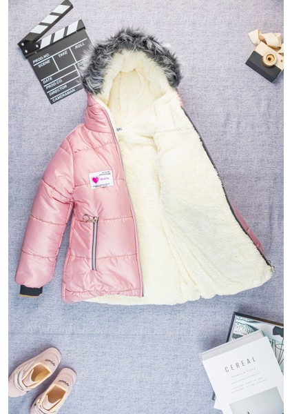 Su Geçirmez Çocuk Kışlık Mont | Sıcak ve Şık | Peluş Astarlı Okul Için Ideal Kız Çocuk Mont modelleri