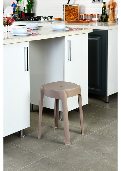 Plastik Kaymaz Tabure