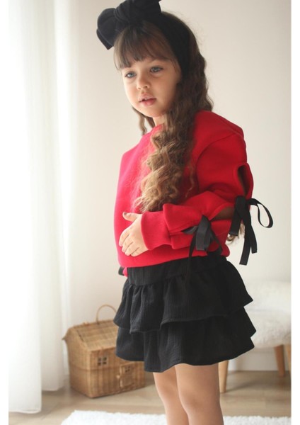 Minik Modacılara Özel Şık Sweatshirt & Etek I Kız Çocukları Için Şık ve Konforlu I Kız Çocuk Giyim fırsatları