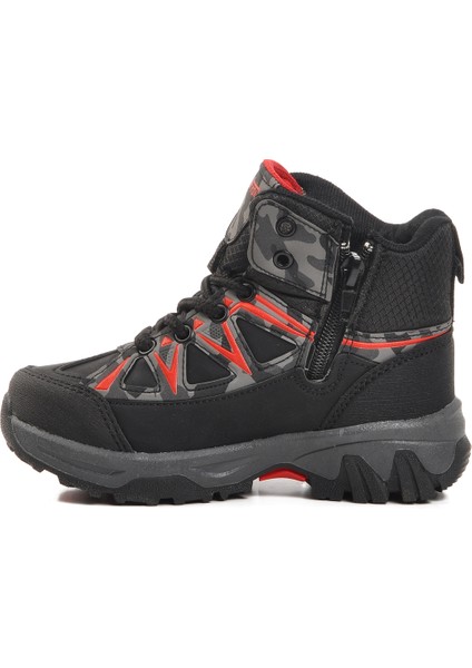 Siyah Kamuflaj Çocuk Outdoor Bot 2301 P