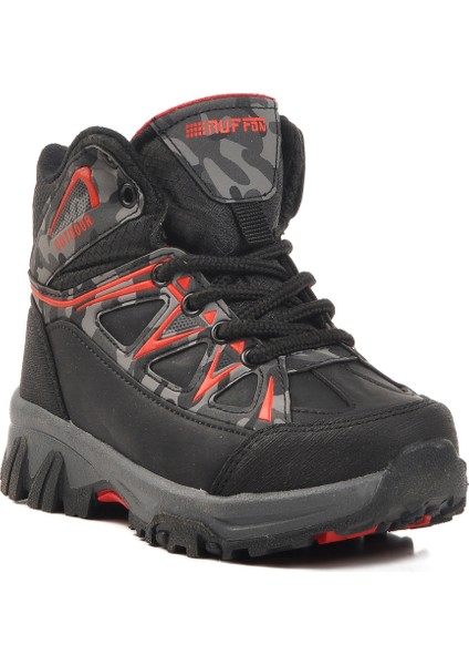 Siyah Kamuflaj Çocuk Outdoor Bot 2301 P