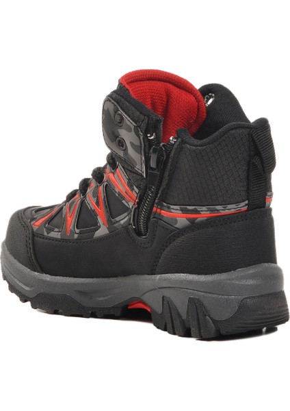 Siyah Kamuflaj Çocuk Outdoor Bot 2301 P