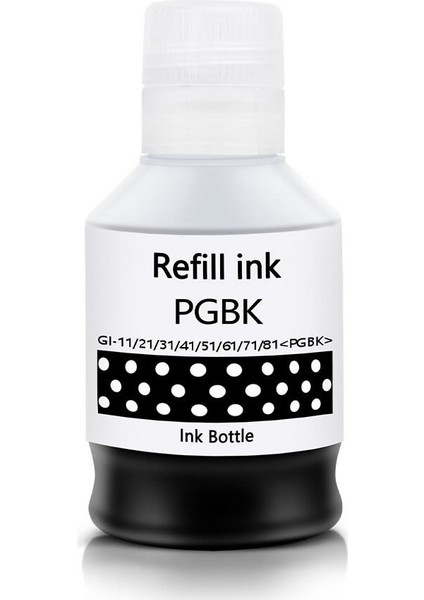 Canon G3430 Gı-41 Siyah Mürekkep Muadil 500 ml + 135 ml