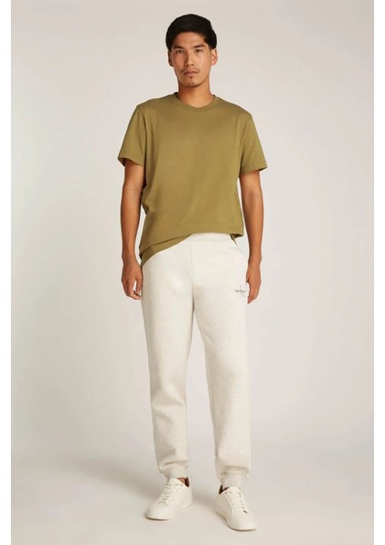 Erkek Ck Logo Tape T-Shirt - Yeşil fiyatları