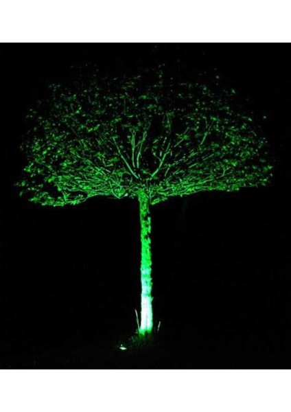 Siyah Aleminyum Döküm Kasa 10W Yeşil LED Projektör Bahçe Mağaza Bina Giriş Su Geçirmez LED Projektö indirimleri