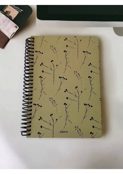 Desenli Spiralli Defter - No:1