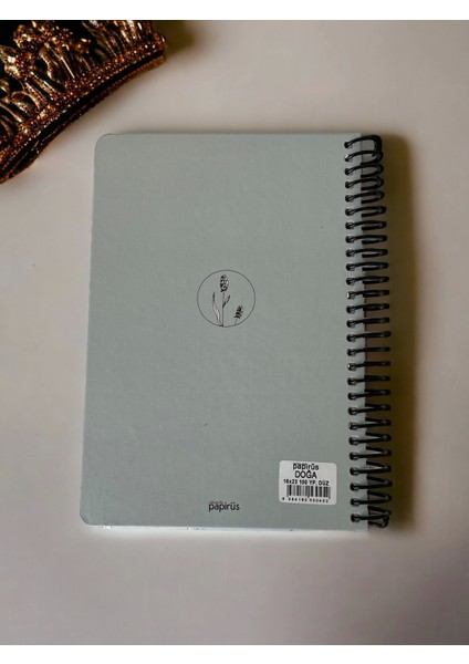 Desenli Spiralli Defter - No:4