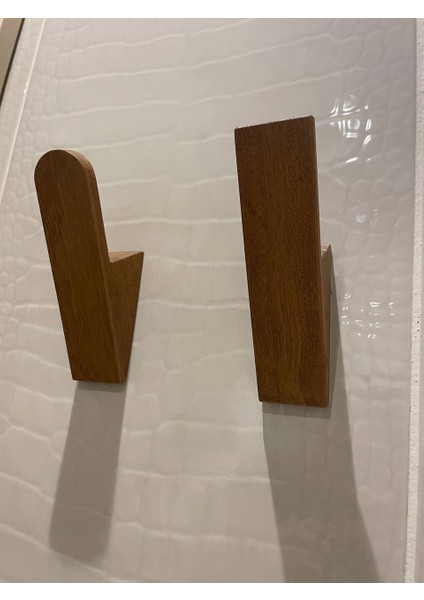 Masif El Yapımı Askı Oval ve Dikdörgen Tasarım 2'li