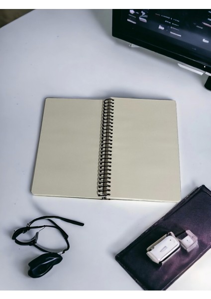 Desenli Spiralli Defter - No:9