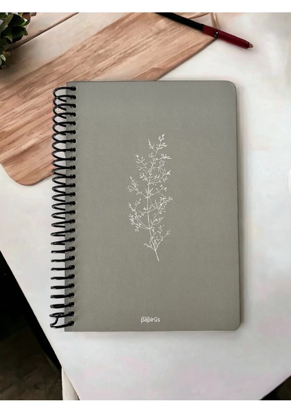 Desenli Spiralli Defter - No:6