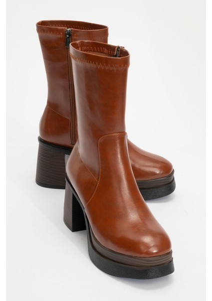 Beck Taba Kadın Platform Topuklu Bot