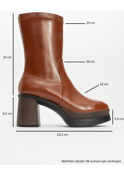 Beck Taba Kadın Platform Topuklu Bot fırsatları