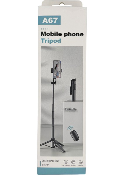 A67 Telefon Tripod Standı