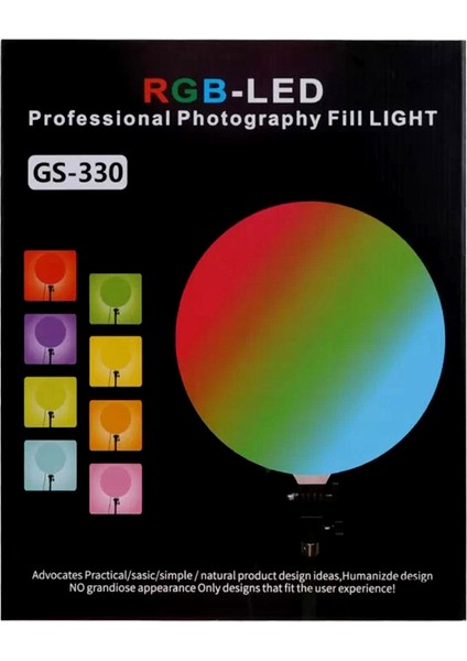 GS-330 Ringlight 12 Inç LED Işık