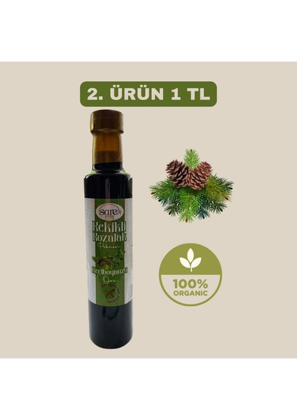 Kekikli Kozalak Pekmezi - Keçiboynuzu Özü 350 gr