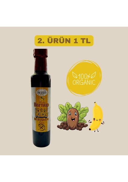 Kids Muzlu Keçiboynuzu (Harnup) Özü 350 gr