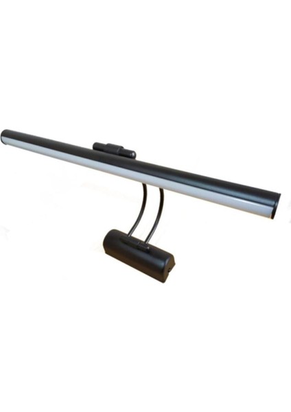 Tablo Duvar Ayna Aydınlatması Siyah Flüt Aplik