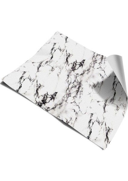 Masa Kaplama Folyosu Beyaz Siyah Laminasyonlu Mermer Desen fiyatları