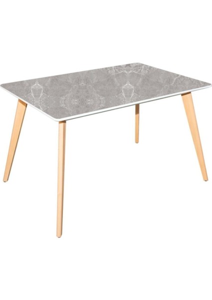 Masa Kaplama Folyosu Laminasyonlu Gri Mermer Desen