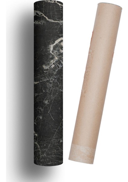 Masa Kaplama Folyosu Laminasyonlu Siyah Mermer Desen modelleri