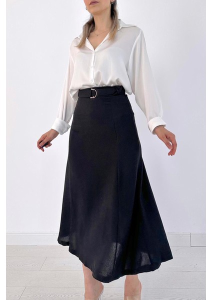 Astarlı Kemer Detaylı Etek modelleri