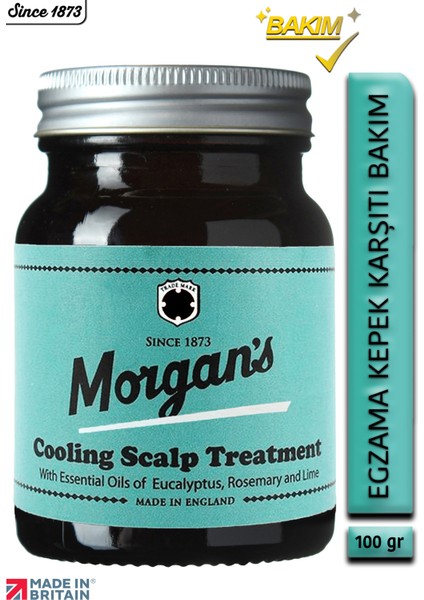 Cooling Scalp Treatment - Egzama Kepek Karşıtı Baş Derisi Bakım Tedavisi 100 gr