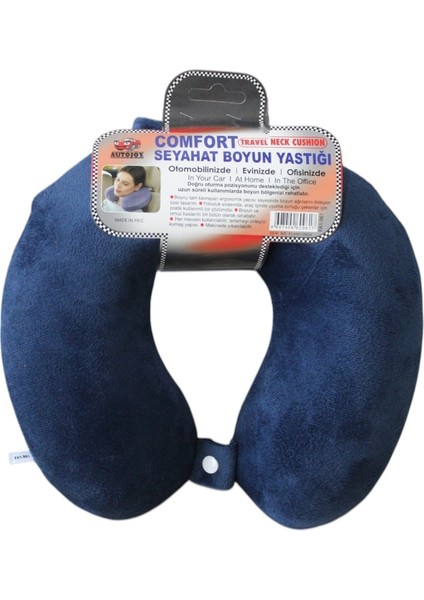 Autojoy Seyahat Boyun Yastığı Lacivert