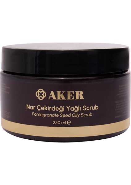 Nar Çekirdeği Yağlı Scrub 250 ml