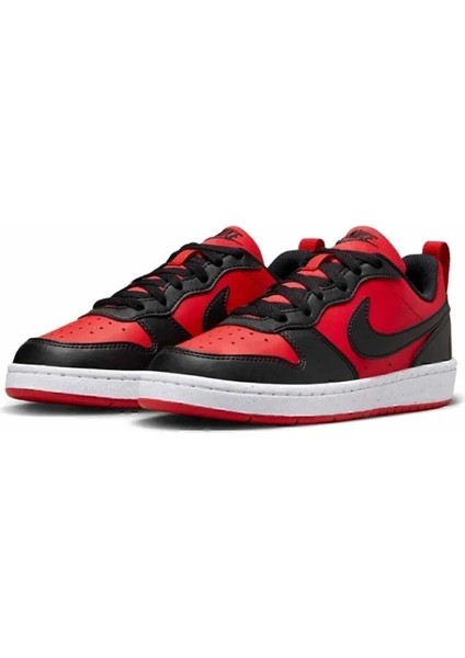 Court Borough Low Kadın Sneaker Ayakkabı DV5456-600-SIYAH-KRMZ