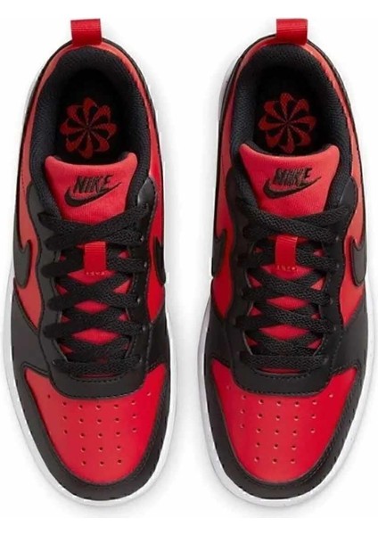 Court Borough Low Kadın Sneaker Ayakkabı DV5456-600-SIYAH-KRMZ