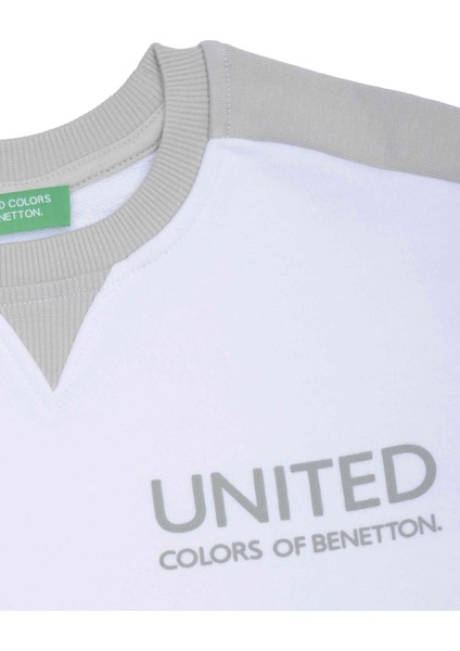Erkek Çocuk Sweatshirt - Beyaz modelleri