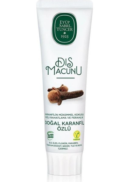 Doğal Diş Macunu 90 gr Karanfil