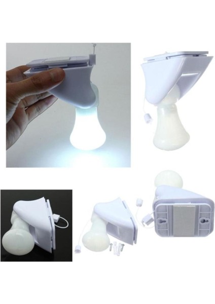 Kalem Pille Yanan 2 Adet Kablosuz LED Ampül Heryere Monte Ip Kumandalı Elde Yanarak Taşınan LED Işı fırsatları