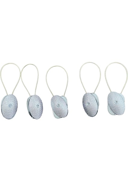 5 Adet Mıknatıslı Perde Tokası Perde Mandalı Mıknatıslı Perde Tutacağı