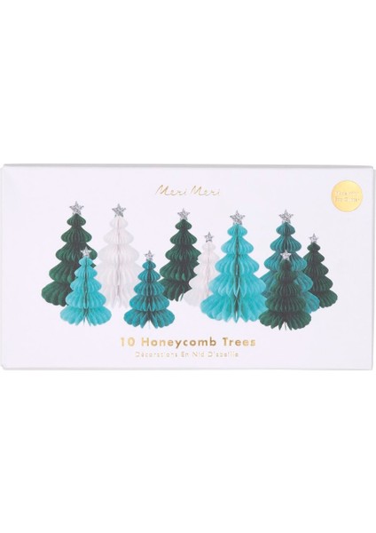 - Green Forest Honeycomb Decorations - Yeşil Orman Petekli Dekorlar - 10'lu fiyatları