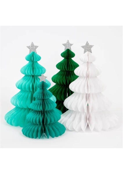 - Green Forest Honeycomb Decorations - Yeşil Orman Petekli Dekorlar - 10'lu modelleri