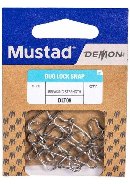 Demon Çift Kilitli Klips DLT09 Standart-No:00 - 10LU fırsatları