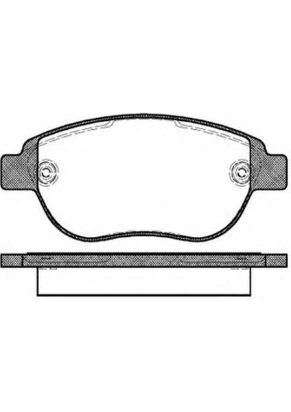 55164 Ön Fren Balatası Fiat Doblo / Peugeot 307 1.6 fiyatları