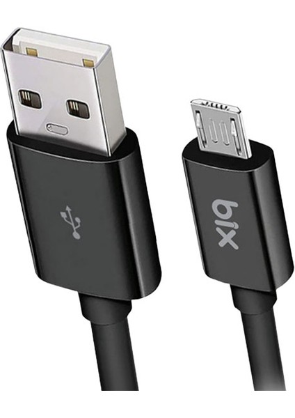 BX100MB 3A Usb-A To Mıcro USB Chargıng Cable,siyah