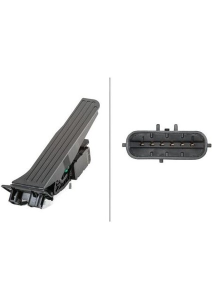 6PV010946011 Elektronik Modüllu Gaz Pedalı Otomatik Scirocco 09-18 Jetta 13-18 Passat 11-15 A3 Octavia 09-12 1K1723503AA
