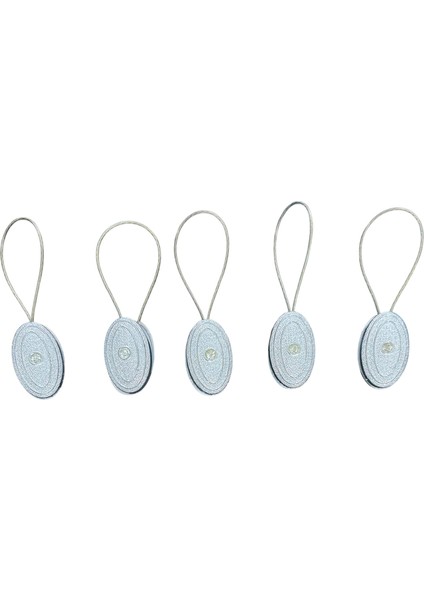 5 Adet Mıknatıslı Perde Tokası Perde Mandalı Mıknatıslı Perde Tutacağı